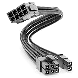 Cable de extensión PCI Express GPU de 6+2 pines de deleyCON: ideal para extender la fuente de alimentación de tarjetas gráficas.