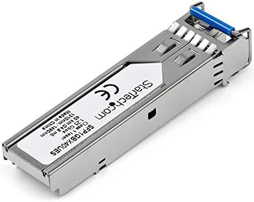 StarTech.com Dell EMC SFP-1G-BX40-U Compatible SFP Module - 1000BASE-BX-U - 1 Gigabit Ethernet BiDi Fiber Single Strand SFP - LC 40km (SFP1GBX40UES) - Image 4