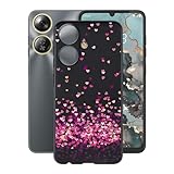 Funda protectora black para HTC Wildfire E5 Plus (6.75 pulgadas).