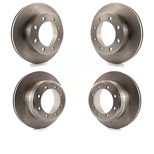 Front Rear Disc Brake Rotors Kit For Ford F-350 Super Duty F-450 K8-101122