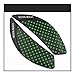 Adesivi per Serbatoio per Kawasaki. ER-6N ER6N ER 6N 2006-2015 Autoadesivo della Protezione del Ginocchio del Ginocchio del Serbatoio della Motocicletta (Color : Green)