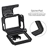 No 2 pezzi telaio custodia di protezione, custodia per GoPro Hero7/6/5 Case, telaio fisso GoPro5, cornice per fotocamera d'azione, GopRo Hero 7 Black,Accessorio Gopro,con supporto di montaggio rapido #1