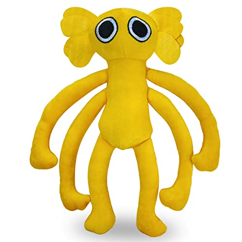 1Pc Doors Plushies Toy, 11.8In Doors Plush Monster Horror Games Night Stuffed Figure Rainbow Doll, Halloween Christmas Birthday Gifts For Kids Boys Girls Friends(Yellow) #TOP8