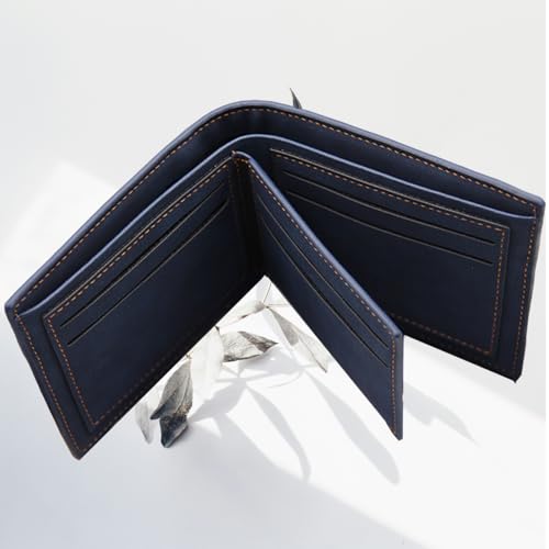 Personalized Photo Wallet for Men Custom Engraved Picture & Text Words, Unique Wallet Gift for Dad Boyfriend Husband Groomsmen Christmas Birthday Anniversary Father's Day3