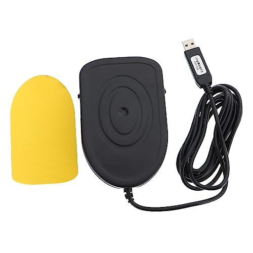 FUNOMOCYA Foot Pedal Supply Transcription Foot Pedal Macro Pad Iron Material 150kg Weight Capacity Random Color