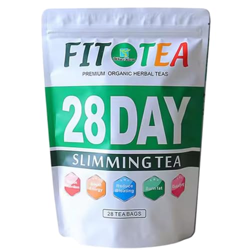 Thé Détox 28 Jours – Brûle-Graisses Naturel, Énergie & Minceur