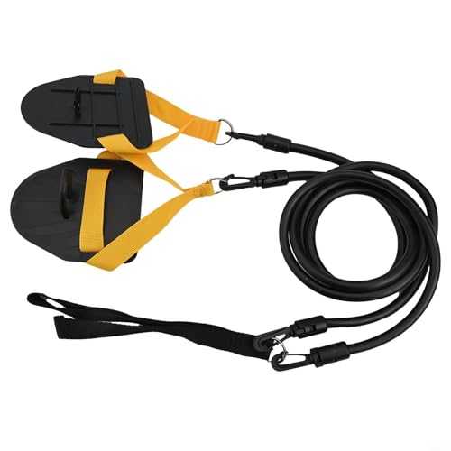 BlesConi Dryland Swim Trainer with Resistance Bands and Paddles for