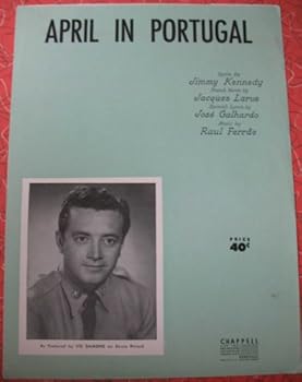 Sheet music April In Portugal Book