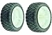 Produktbild Greenstar Laufrad aus Kunststoff, Nabe versetzt, universal, Länge 38 mm, schwarz, 27909