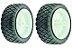Greenstar 9614 Universal-Rad aus Kunststoff mit abgezogener Nabe, Durchmesser 152 mm, Länge 38 mm, F1909, Schwarz