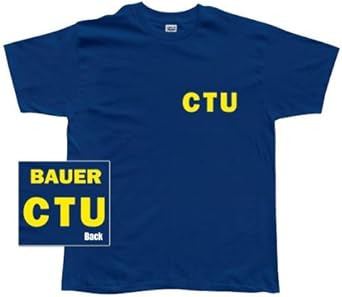 24 TV Show - CTU Jack Bauer T-Shirt 