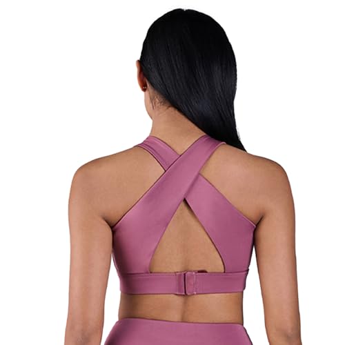 Image of Kica Crostini Full Coverage Sports Bra - High-Impact Support & Quick-Dry KICASKN Fabric