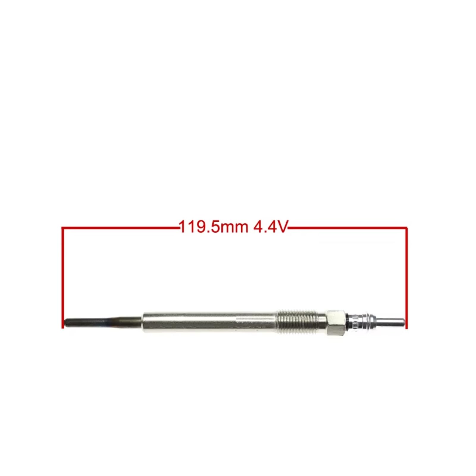 Bujía de precalentamiento Compatible Con Lancia Para Ypsilon III 2011 2012 2013 2014 2015-2020 Juego De Bujías Incandescentes De 4,4 V Fáciles De Instalar 4 Piezas 0055210051