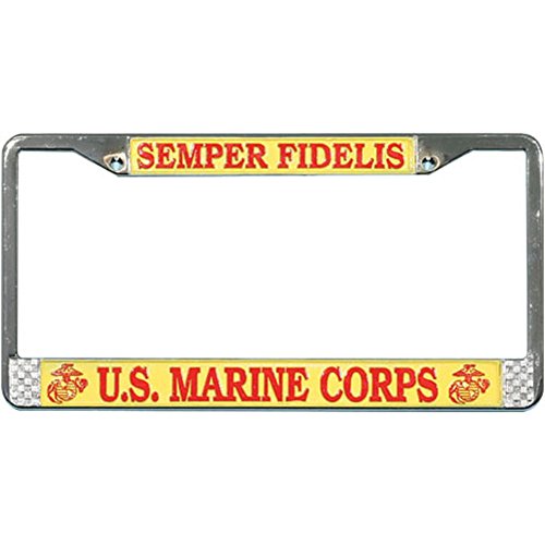 Mitchell Proffitt US Marines Semper Fidelis License Plate Frame