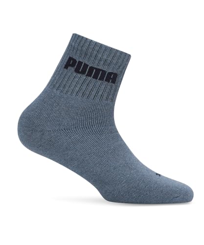 Image of Puma Unisex Cotton 1 pair of Quarter Sport Socks for Training
