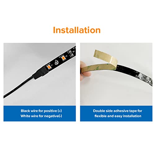 Tira LED flexible ámbar 96 pulgadas Dream lighting miniatura 6