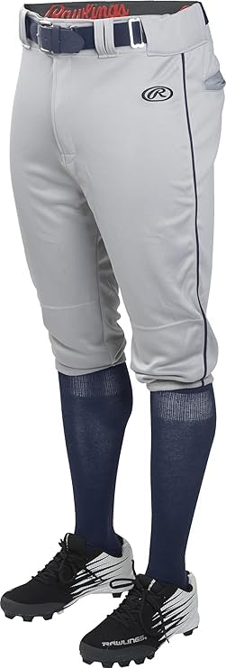 Image of Rawlings | Launch Series Baseball Pants | Knicker Fit | Youth Sizes | Piped | Multiple Colors