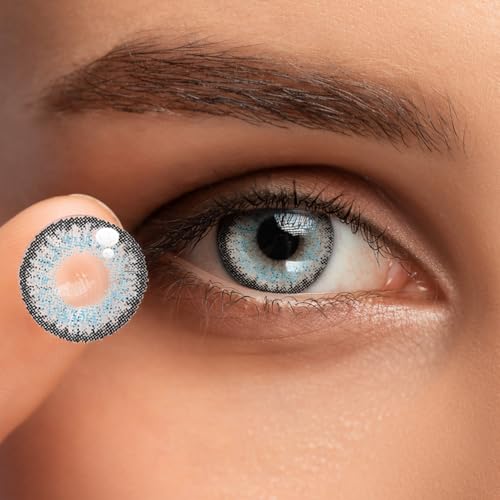 Colored Contact Organizer Soaking Inserter Kits With Lenses Storage Case