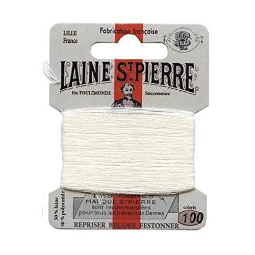 Sajou Carte Laine Saint-Pierre Coloris Blanc Cover
