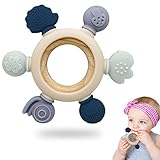 【Garantía de servicio】Nuestros mordedores de silicona para bebés son la mejor opción y el regalo adecuado para baby showers, Acción de Gracias, Navidad y otras fiestas. Si hay alguna razón para nuestros productos no cumplen con sus expectativas, por favor póngase en contacto con nosotros y le reemplazaremos o reembolso.