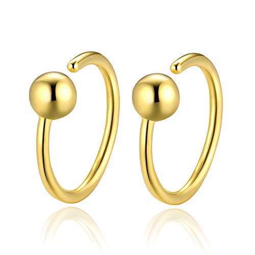 Boucles D'oreilles Femme Demi Créoles Ouvertes Cover