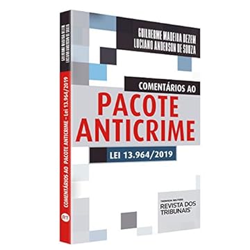 Capa do livro Comentários Ao Pacote Anti Crime