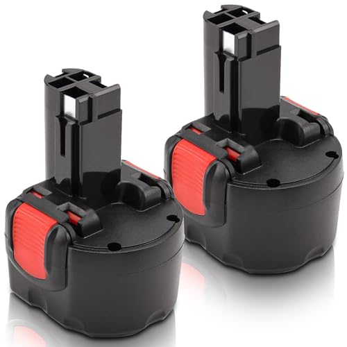 2 Piezas Topbatt 9,6V 3500 mAh Ni-MH batería de Recambio para Bos...