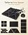 HERTBER Self-Adhesive Acoustic Foam Panels, 12" x 12" x 1" Sound Proofing Padding for Wall, High Density Sound Absorbing Panels for Studio & Home Office 36 Pack
