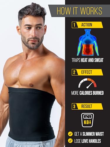Reductor de cintura para hombre que ayuda a dar forma a tu espalda y abdomen 3
