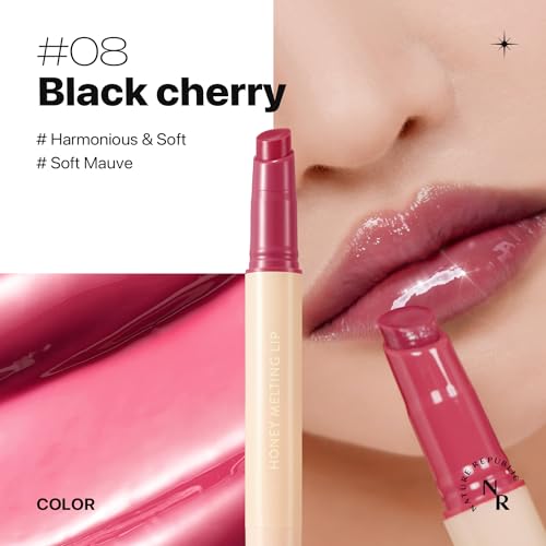 Nature Republic HONEYMELTING Honey Melting Lip 6-10 (08 Black Cherry) K-Beauty, Lip Plumper, Tint, Balm, Korean, Lip Glosscute thumb #2