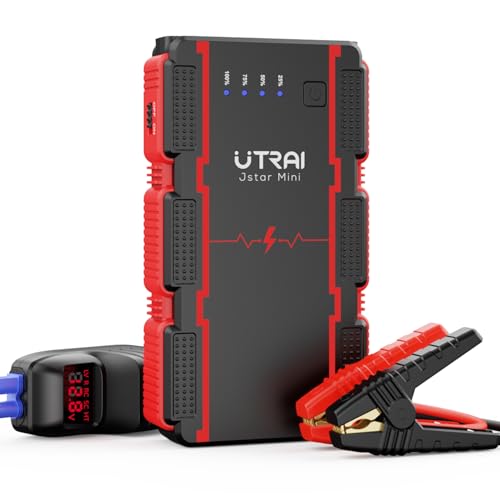 UTRAI Starthilfe Powerbank,1500A13800mAh Tragbare Starthilfe,12V Batterie Booster,Tragbare Auto Starthilfe Für 7.5L Benzin/ 5.5L Diesel