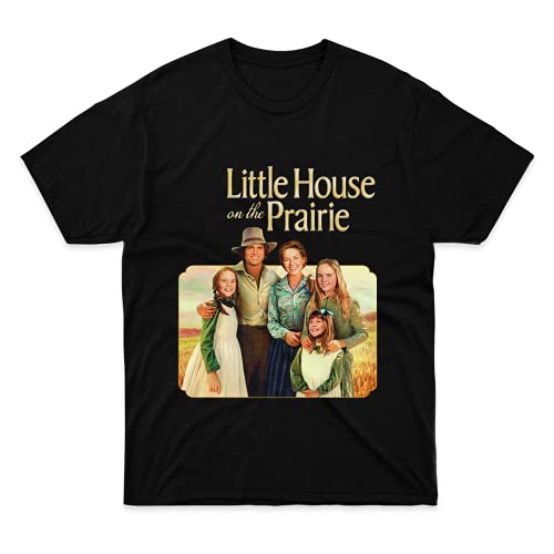 Mens Womens Tshirt A Little House Shirts for Men Women Friends White Mothers Day