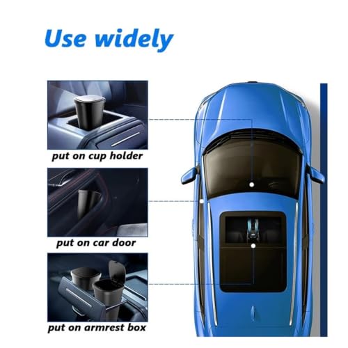 Basurero para coche y bolsa de almacenamiento impermeable 6