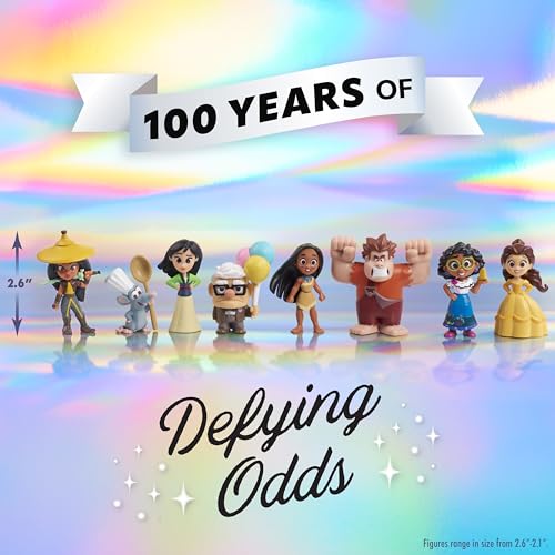 Just Play 46042 Disney100 Years Of Defying Odds Celebration Collection Limited Edition 8-Piece Figure Pack thumb #1