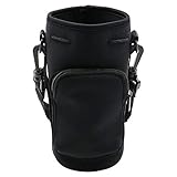 wommty portatile neoprene 20 oz insulated acqua cooler bottiglia portante della copertura del manicotto borsa custodia del bicromato di potassio per l'arrampicata ciclismo ed esecuzione (20 oz)