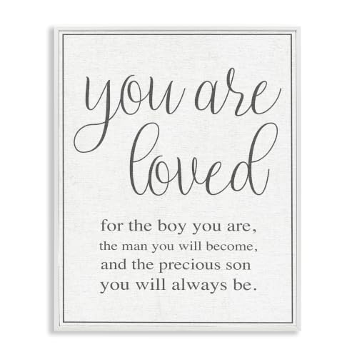 You Are Loved Rainbow Heart, 11 x 14 Inch Framed Giclée Print
