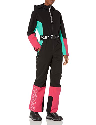 Oakley Women's TNP Cassia ONE Piece, Black/Mint, XL