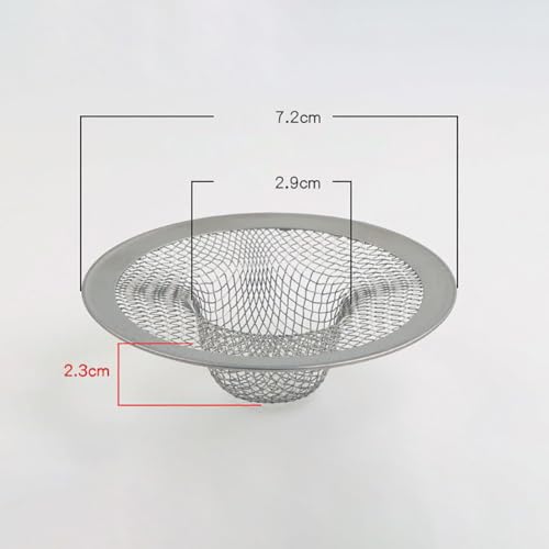 5 Pzs Cubiertas para Drenaje de Acero Inoxidable miniatura 2