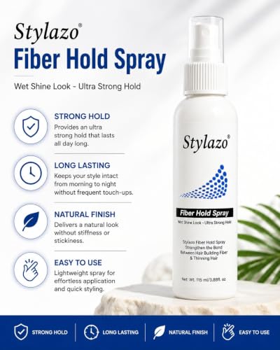 Hair Fiber Hold Spray 115 ml para fijar fibras capilares miniatura 2