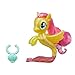 My Little Pony: Le Film - Fluttershy - Figurine Seepony 8 cm + Accessoires