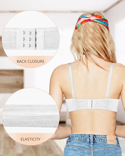 Girls Training Bra Teen Kids Sports Bras 8-10 10-12 12-14 14-16 Lightly Padded Adjustable Straps4