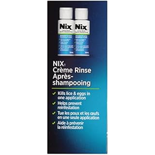 Nix Multi Pack Creme Rinse with Nit Removal Comb - 112gm - Effective Head Lice Treatment