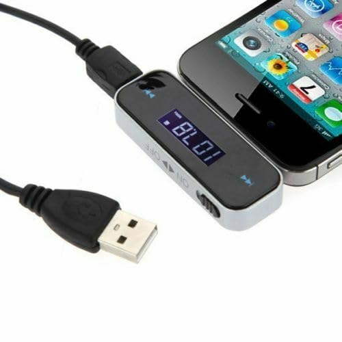 Western Gadget® Wireless FM Transmitter with 3.5mm Jack & LCD Display | Hands-Free Car Kit MP3 Music Player Adapter | Rechargeable HiFi Stereo Audio Plug for Smartphones | Full Frequency 87–108.5MHz - Image 3