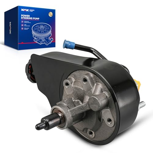 KAX 20-8741 Power Steering Pump, Without Pulley, Without Reservoir, Fit for S10/Sonoma 4.3L 1996-2004, Blazer 1996-2005, Jimmy/Bravada 1996-2001, Hombre 4.3L 1997-2000
