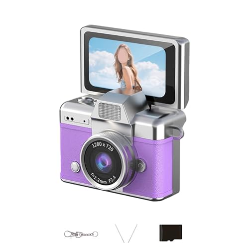 Vlog Ready Student Friendly 180 Degree Flipping Screen Camera Including Lightweight Body and 64GB Card for Daily Vlog Camera