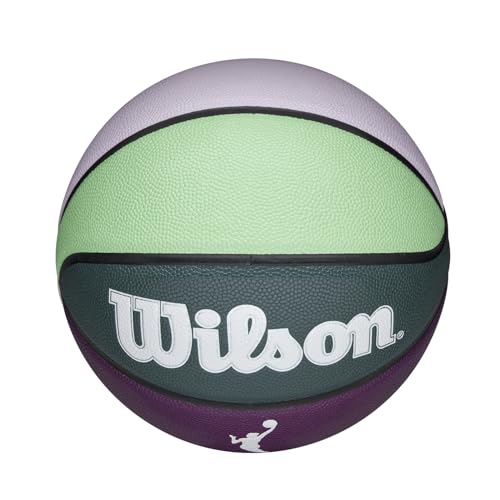 Wilson WNBA Heir Wow Indoor/Outdoor Basketball - Purple/Turquoise, Size 6-28.5" by WILSON - Image 5