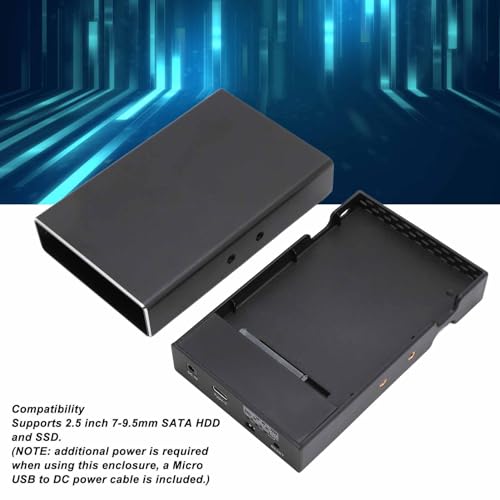 Caja externa para discos SATA 2.5" con RAID USB 3.1 miniatura 2
