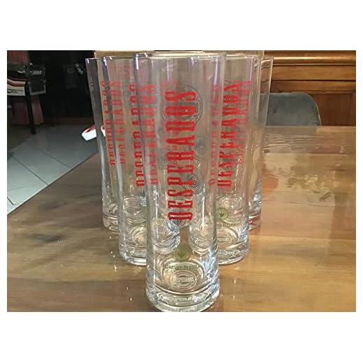 Lot de 6 verres à bière desperados 25cl 25 cl neuf