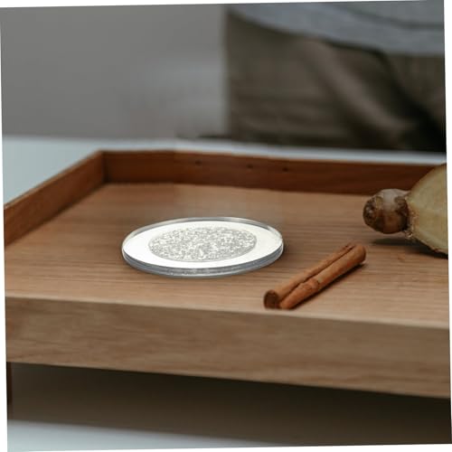 Dessous de verre en verre rond napperons modernes isolant thermique maison