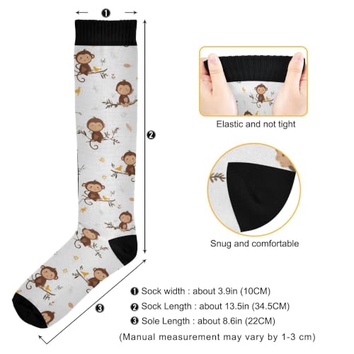 Image of Fisyme Socks for Women Men Warm Comfort Athletic Crew Running Hiking Cycling Compression Socks